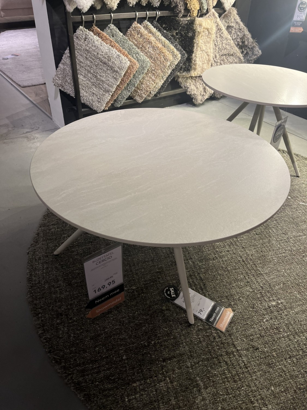 Cercio bijzettafel